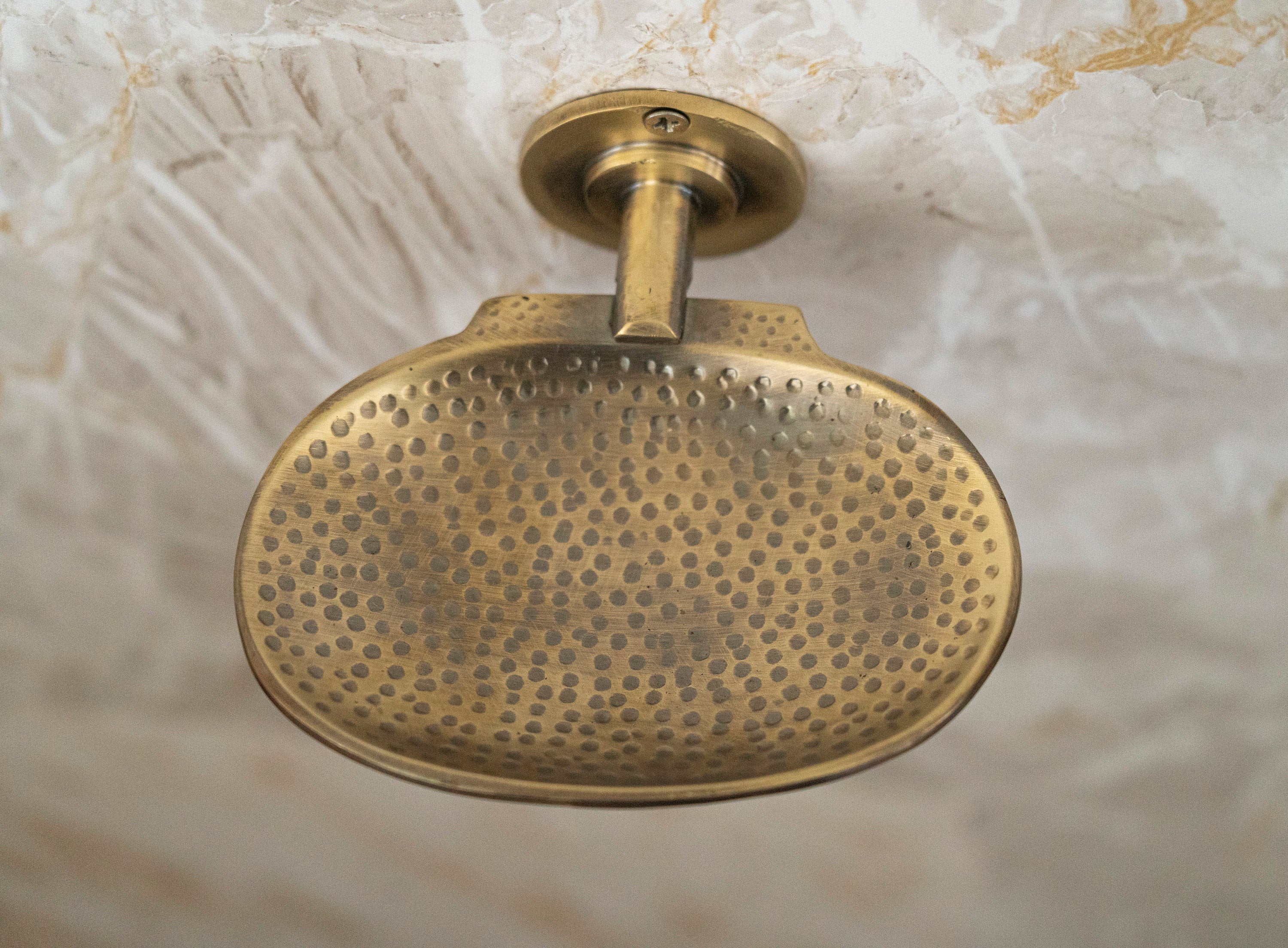 Antique Brass Wall Mounted Soap Dish – Hand-Hammered Solid Brass Holder - Image 7