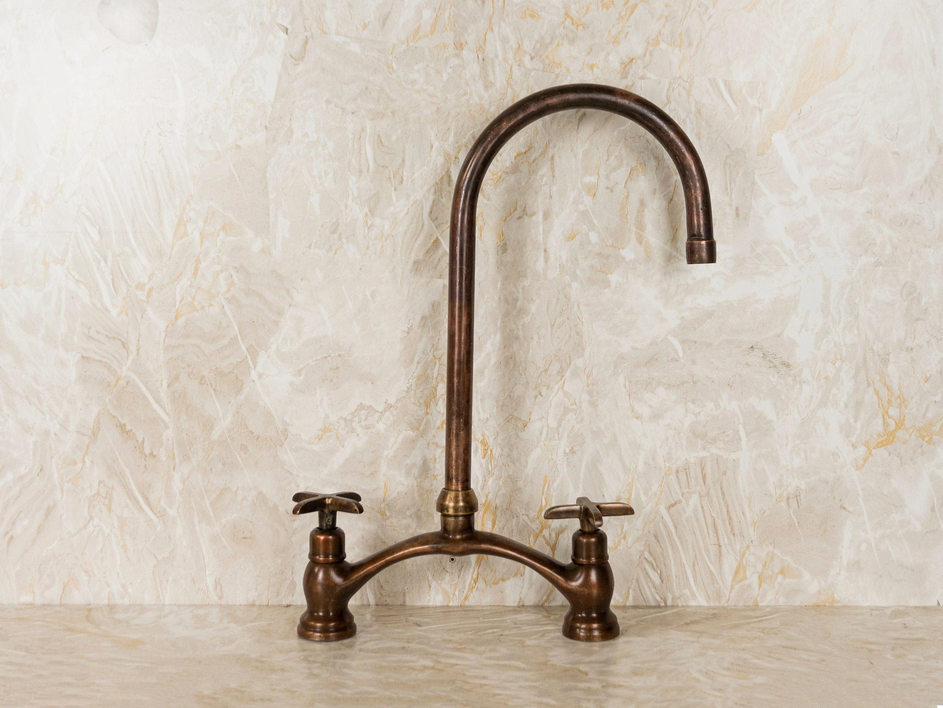 Oil Rubbed Bronze Kitchen Faucet, Rustic Faucet in different finishes - Image 4