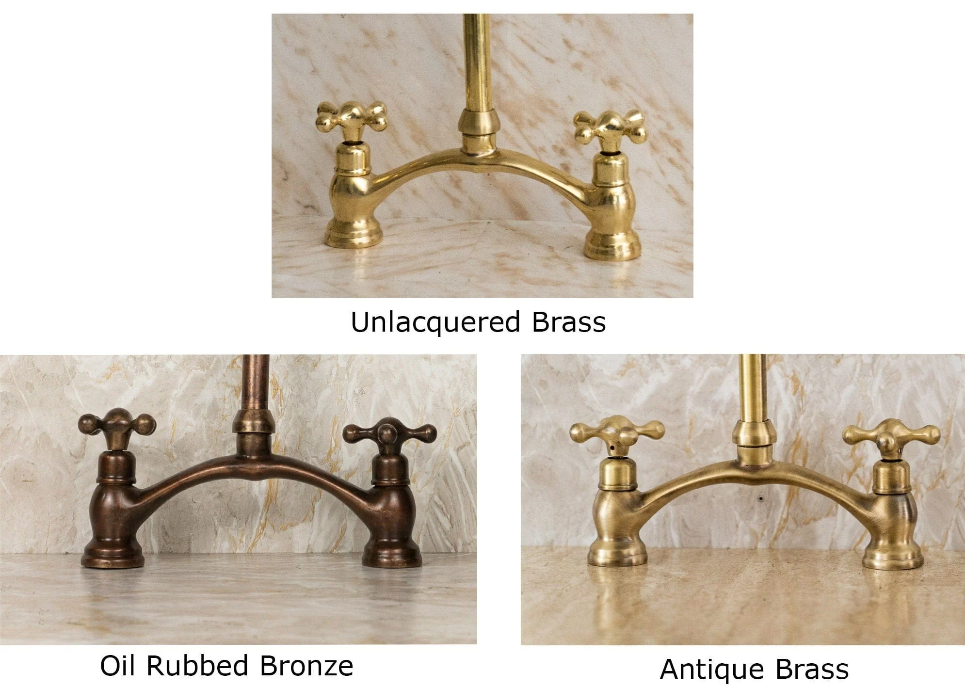 Oil Rubbed Bronze Kitchen Faucet, Rustic Faucet in different finishes - Image 5