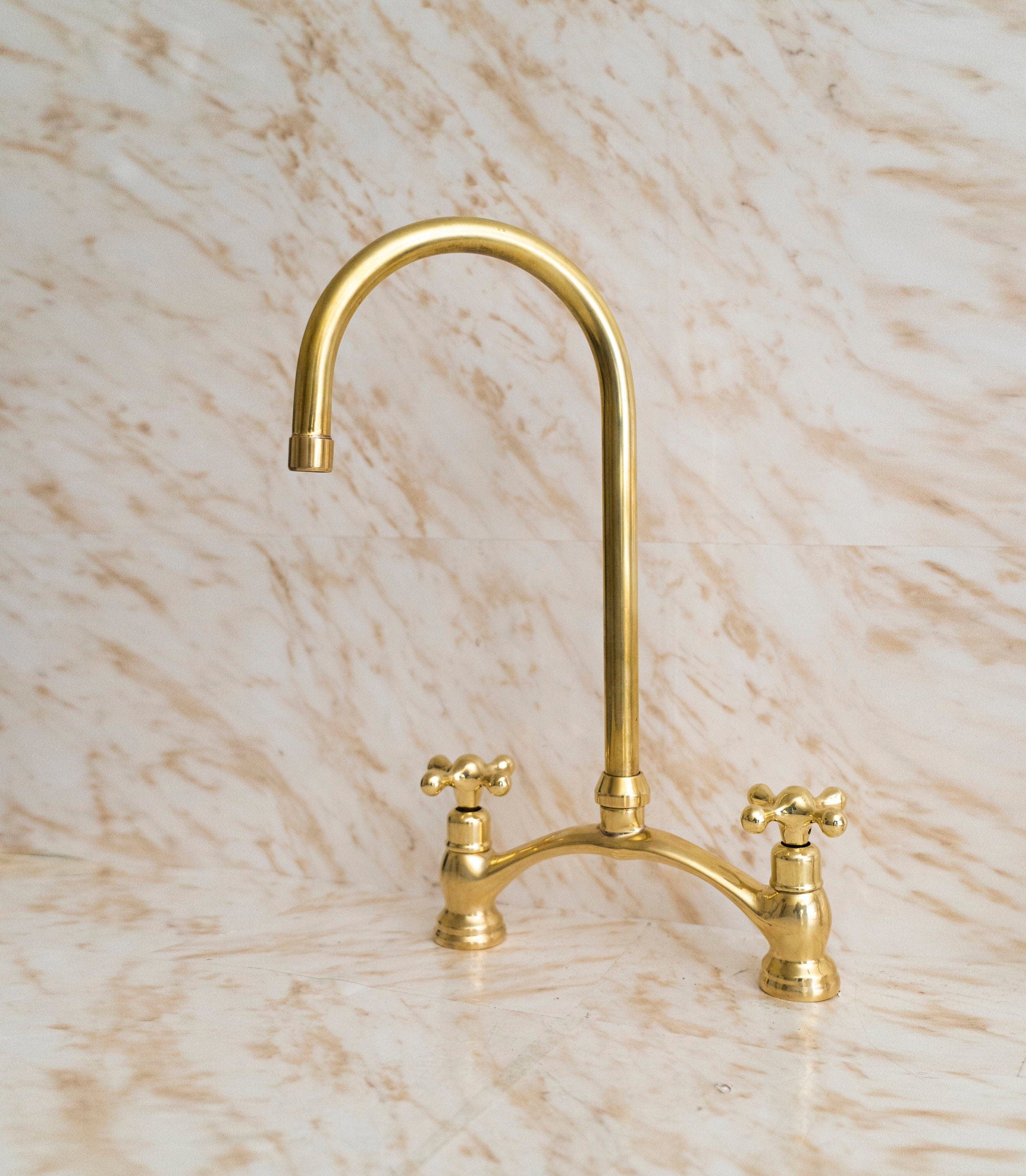 Oil Rubbed Bronze Kitchen Faucet, Rustic Faucet in different finishes - Image 6