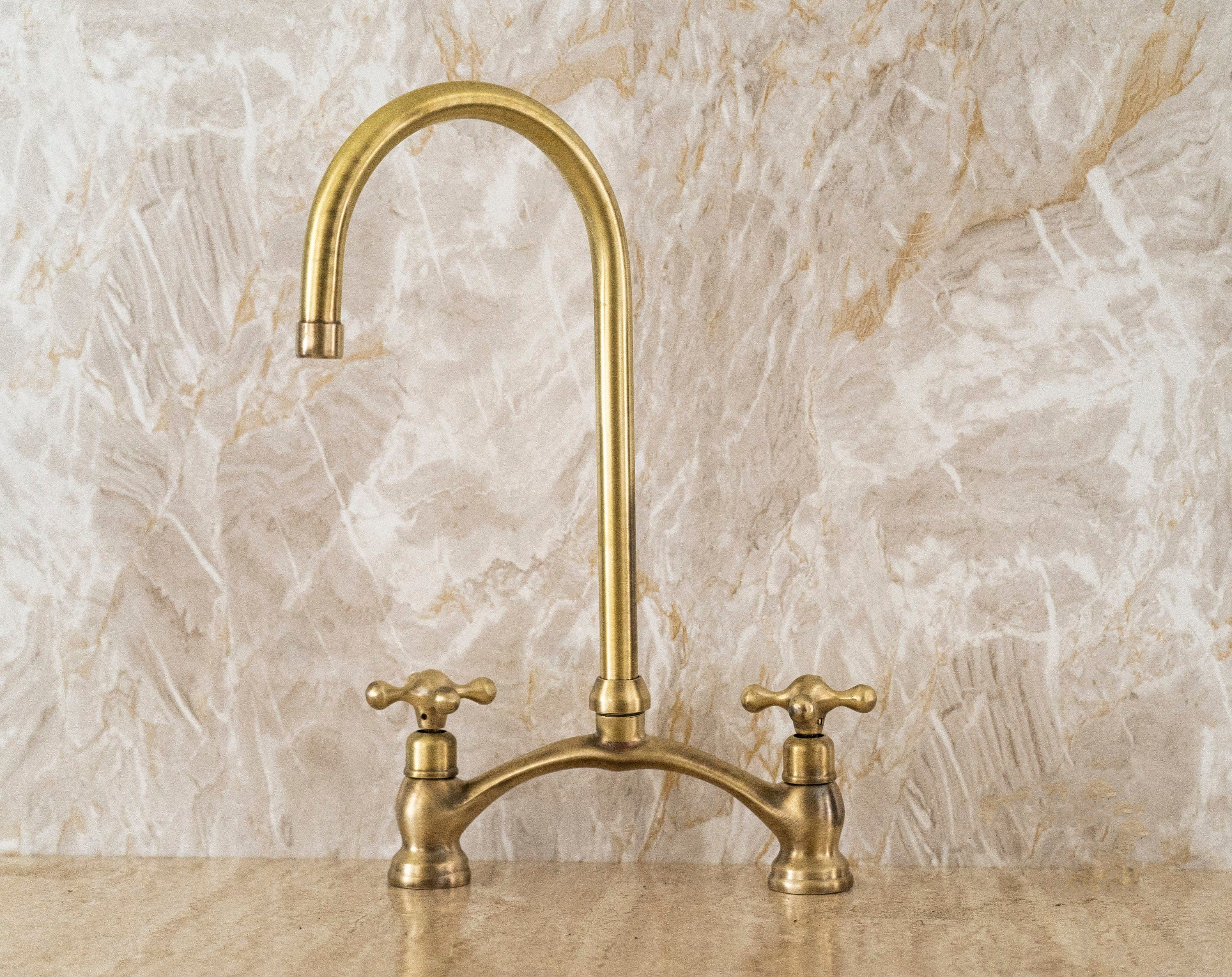 Oil Rubbed Bronze Kitchen Faucet, Rustic Faucet in different finishes - Image 7