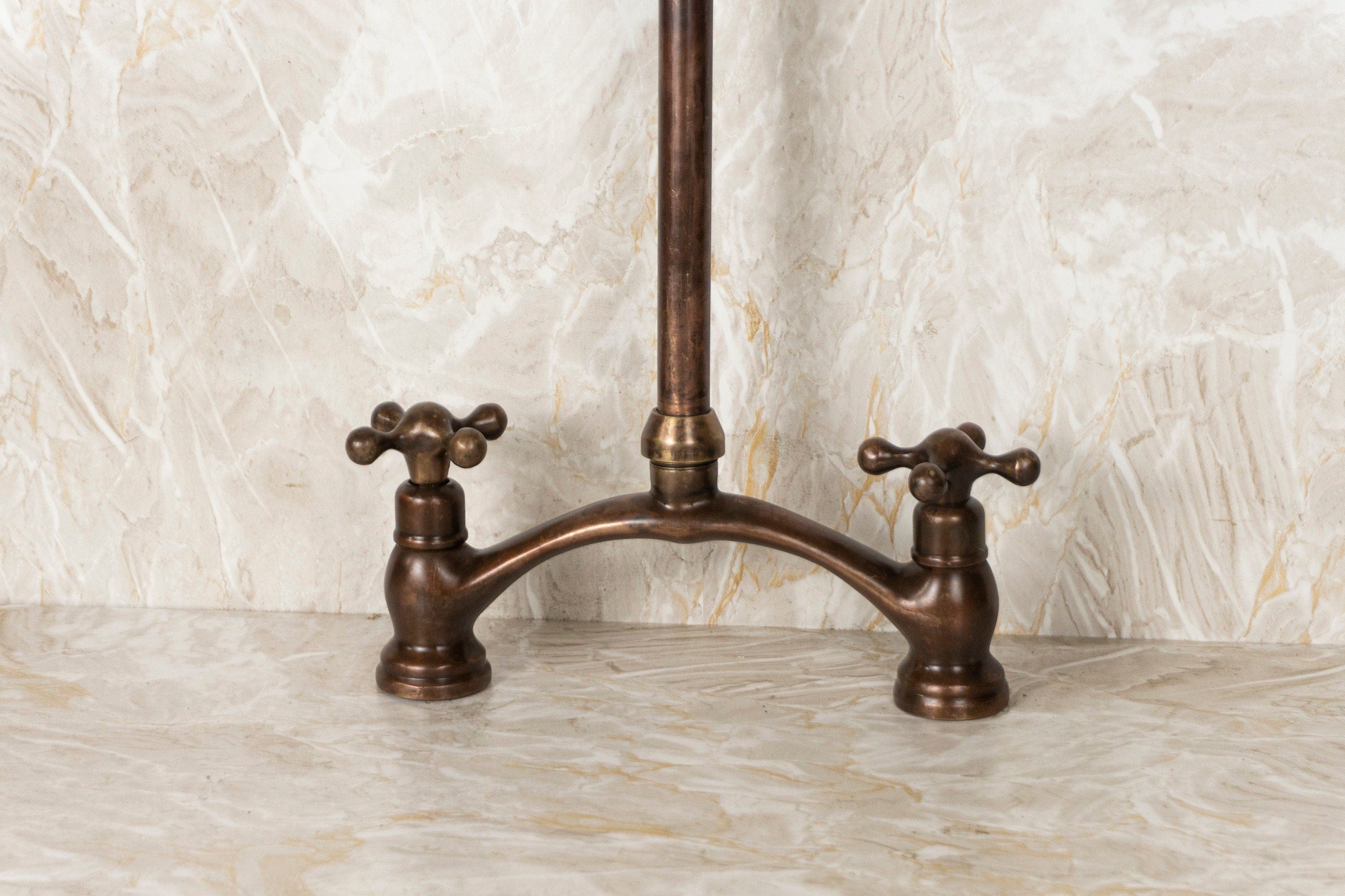 Oil Rubbed Bronze Kitchen Faucet, Rustic Faucet in different finishes - Image 8