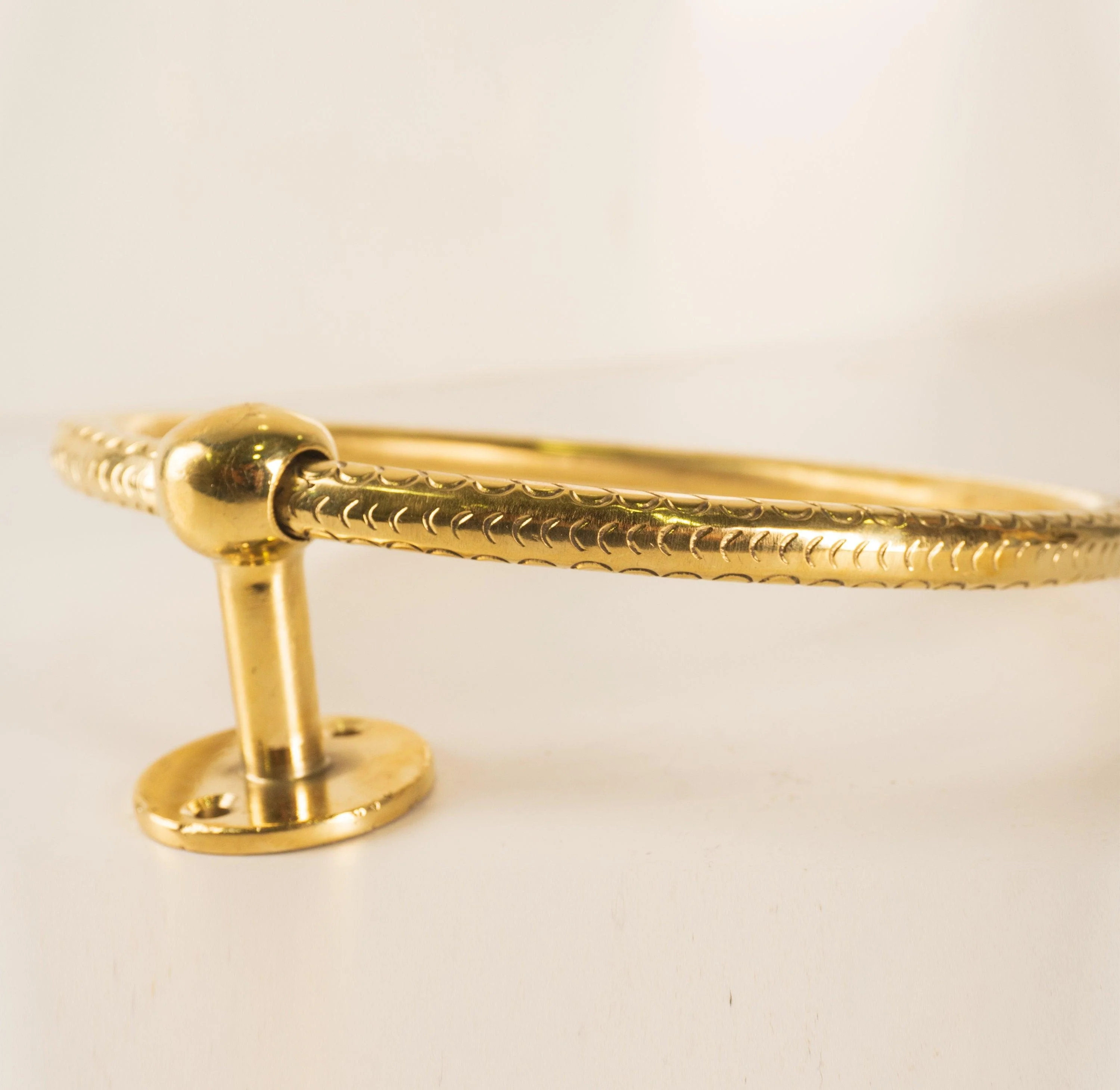 Solid Brass Towel Ring For Bathroom - Image 3