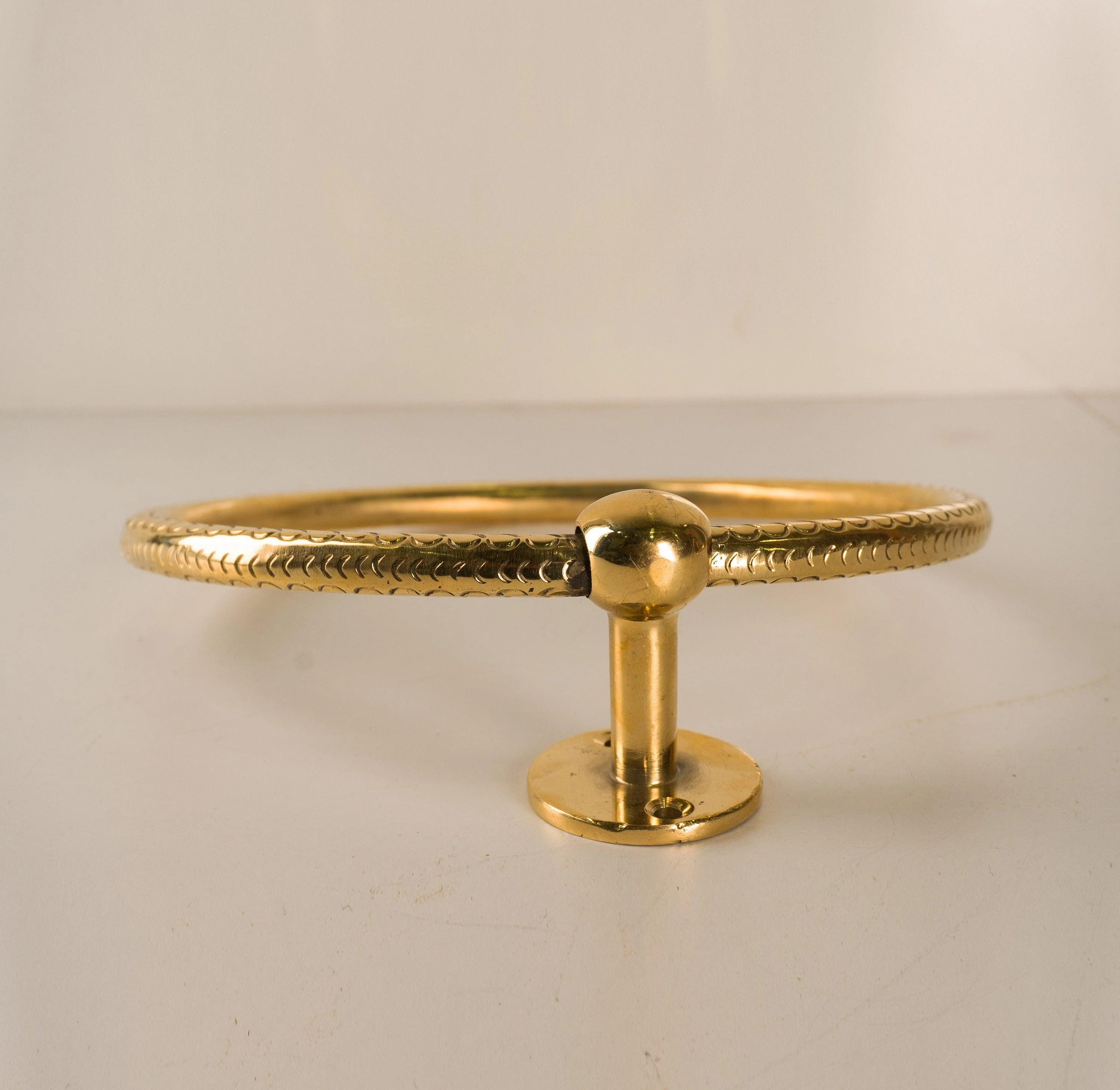 Solid Brass Towel Ring For Bathroom - Image 4